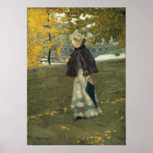 Prendergast - langs de Seine 1894 Poster