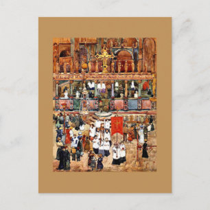 Prendergast - Paasprocessor, St. Marks Briefkaart