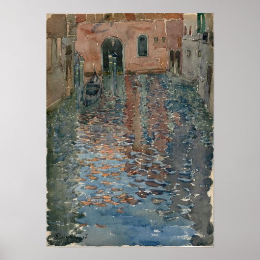 Prendergast - Venetiaanse kanalen Poster (Voorkant)