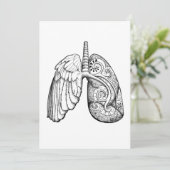 'Prendre l'air' - Impression carte 5x7 (Debout devant)