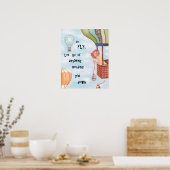 Prendre l'avion - Impression d'Art Inspirant (Cuisine)