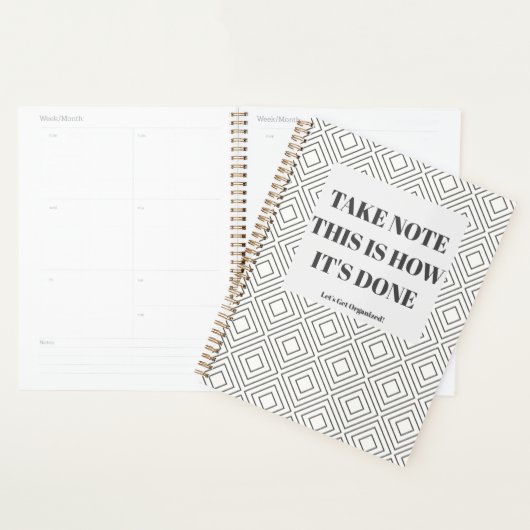 Prendre le gestionnaire de notes (Devant avec enveloppe)