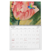 Prendre le vol deux pages calendrier (12 mois) (Mar 2027)