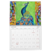 Prendre le vol deux pages calendrier (12 mois) (Jan 2027)