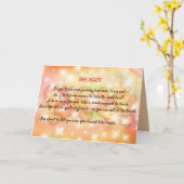 Prenez à coeur la carte inspirée (Fleur jaune)