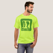prenez à une hausse les T-shirts de sécurité (Devant entier)