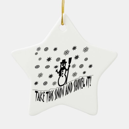Prenez Cet Ornement De Neige (Devant)