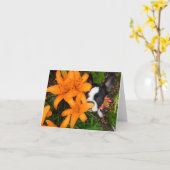 Prenez du temps de sentir les fleurs - CARTE (Fleur jaune)