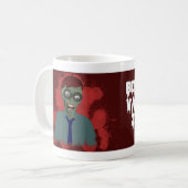 Prenez garde de la tasse de zombis de Valentine (Devant gauche)