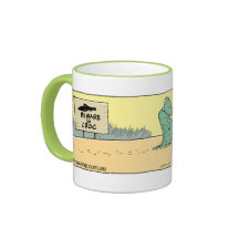 Prenez garde de la tasse drôle de bande dessinée