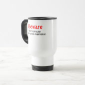 Prenez garde du chef hors de la tasse d'expérience (Devant gauche)
