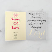 Prenez la 30ème carte d'anniversaire de coeur (Intérieur)