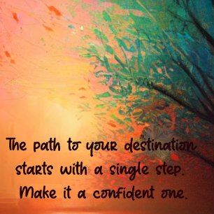 Prenez la première étape Poster Paper (Matte)