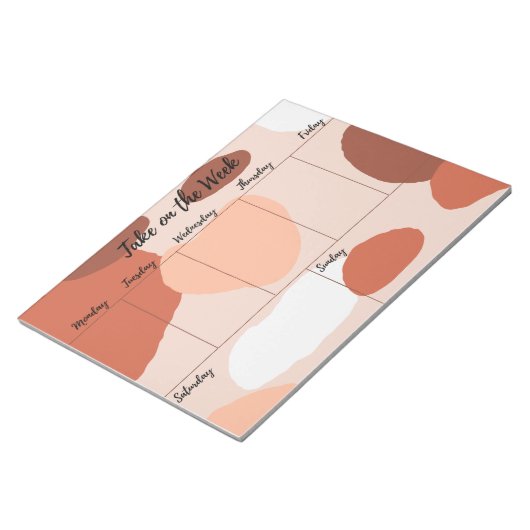 Prenez le Bloc-notes du planificateur de la semain (Incliné)