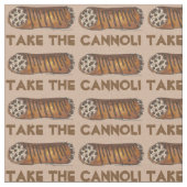 Prenez le tissu Cannoli Italien Chocolate Chip (Fermer)