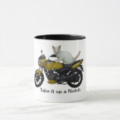 Prenez-le vers le haut d'une tasse d'entaille (Centre)