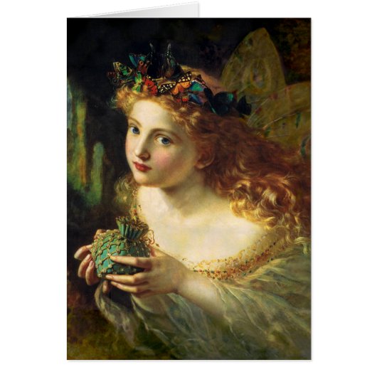 Prenez le visage équitable de la femme, papillons (Devant)