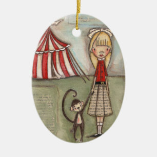 Prenez ma main, petit singe - ornement en