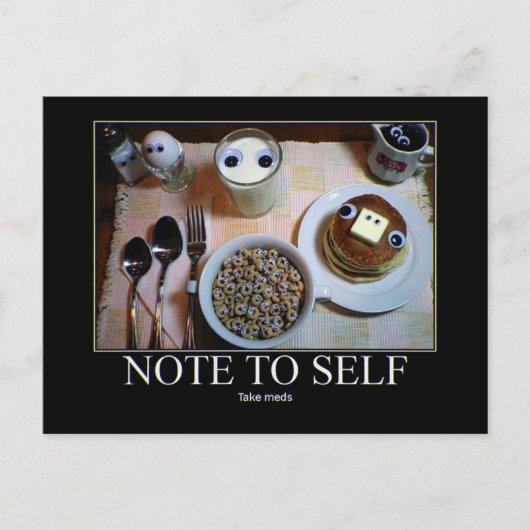 Prenez Meds ! carte postale (Devant)
