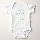 "Prenez-moi." Pullover de bébé (Devant)
