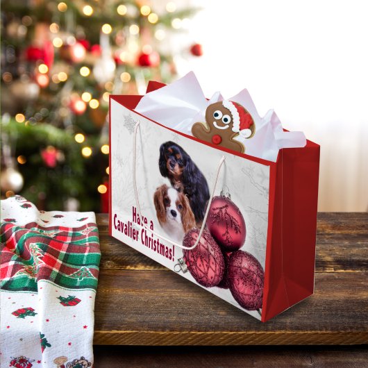 Prenez Un Cavalier Noël ! Sac cadeau CKCS