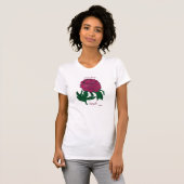 Prenez un T-shirt de pivoine de respiration (Devant entier)