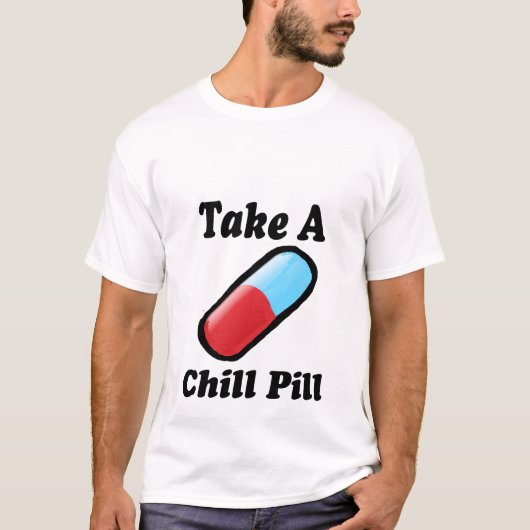 Prenez un T-shirt froid de pilule (Devant)