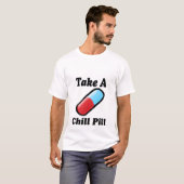 Prenez un T-shirt froid de pilule (Devant entier)
