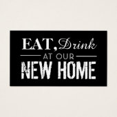 Prenez Un Verre À Notre Nouvelle Maison, Carte de (Devant)