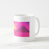 Prenez un verre de la tasse des Pyramides roses et (Devant droit)