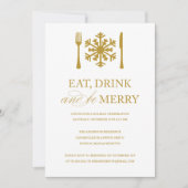 PRENEZ UN VERRE ET JETEZ-VOUS| INVITATIONS DE FÊTE (Devant)