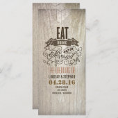 Prenez un verre et soyez marié programmes de maria (Devant / Derrière)