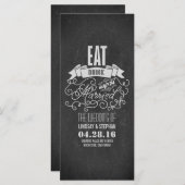 Prenez un verre et soyez marié programmes de maria (Devant / Derrière)