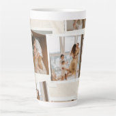 « Prenez une gorgée, faites une pause » Mug à Latt (Devant)