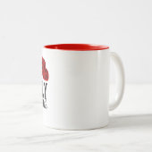 Prenez une Mug de café Holly Dolly Christmas (Devant droit)