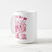 Prenez une tasse de joie : Noël Boire du café Mug (Devant gauche)