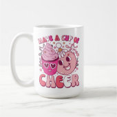 Prenez une tasse de joie : Noël Boire du café Mug (Gauche)