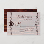 Prenez vos bottes Country Western RSVP Cartes (Devant / Derrière)