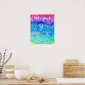 Prenez votre passion et faites-en un poster (Cuisine)