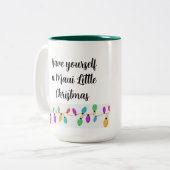 Prenez-vous une petite Mug de Noël MAUI (Devant gauche)