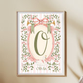 Prénom Bébé - Décoration de la Nurserie - Princess