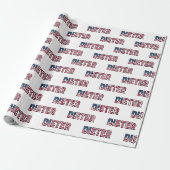 Prénom Nom US Papier cadeau (Déroulé)