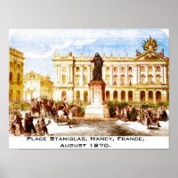  prent van Nancy Frankrijk