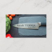 Prep Keuken & Mes, Chef, Koken Visitekaartje (Voorkant)