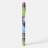 Préparation Patchwork Madras Navy Quatrefeuilles M (Côté droit)