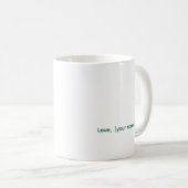 Préparation pour bébé Mug Avocat Chat Mignon Gross (Devant droit)