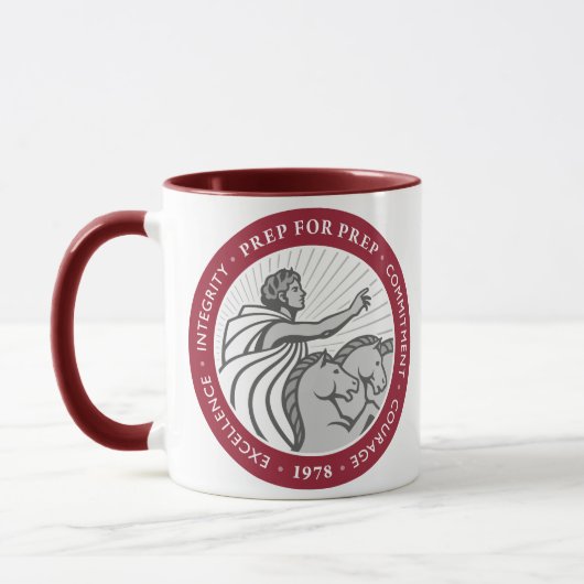 Préparation pour la tasse de logo de préparation (Gauche)