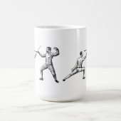 Préparez, clôturez ! Tasse de café vintage (Centre)