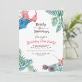 Préparez pour l'été ? Invitation (Debout devant)