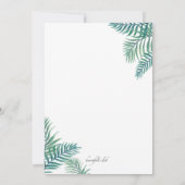 Préparez pour l'été ? Invitation (Dos)